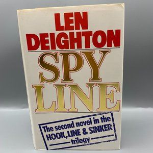 Spy Line Non-Fiction Novel Book by Len Deighton